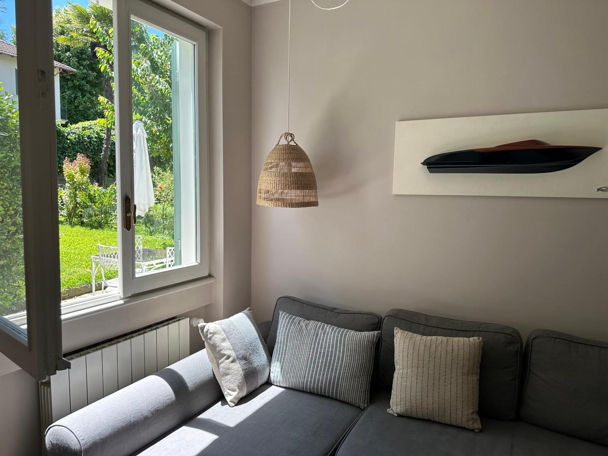 Casa Del Custode: Renovated Flat With Garden In A Villa Near The Lake Stresa Exterior photo